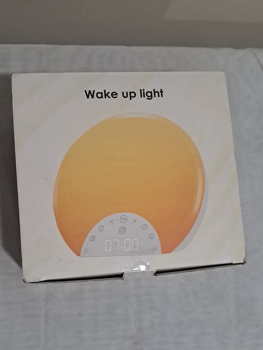 Sunrise Simulation Wake Up Light Alarm Clock - Orange